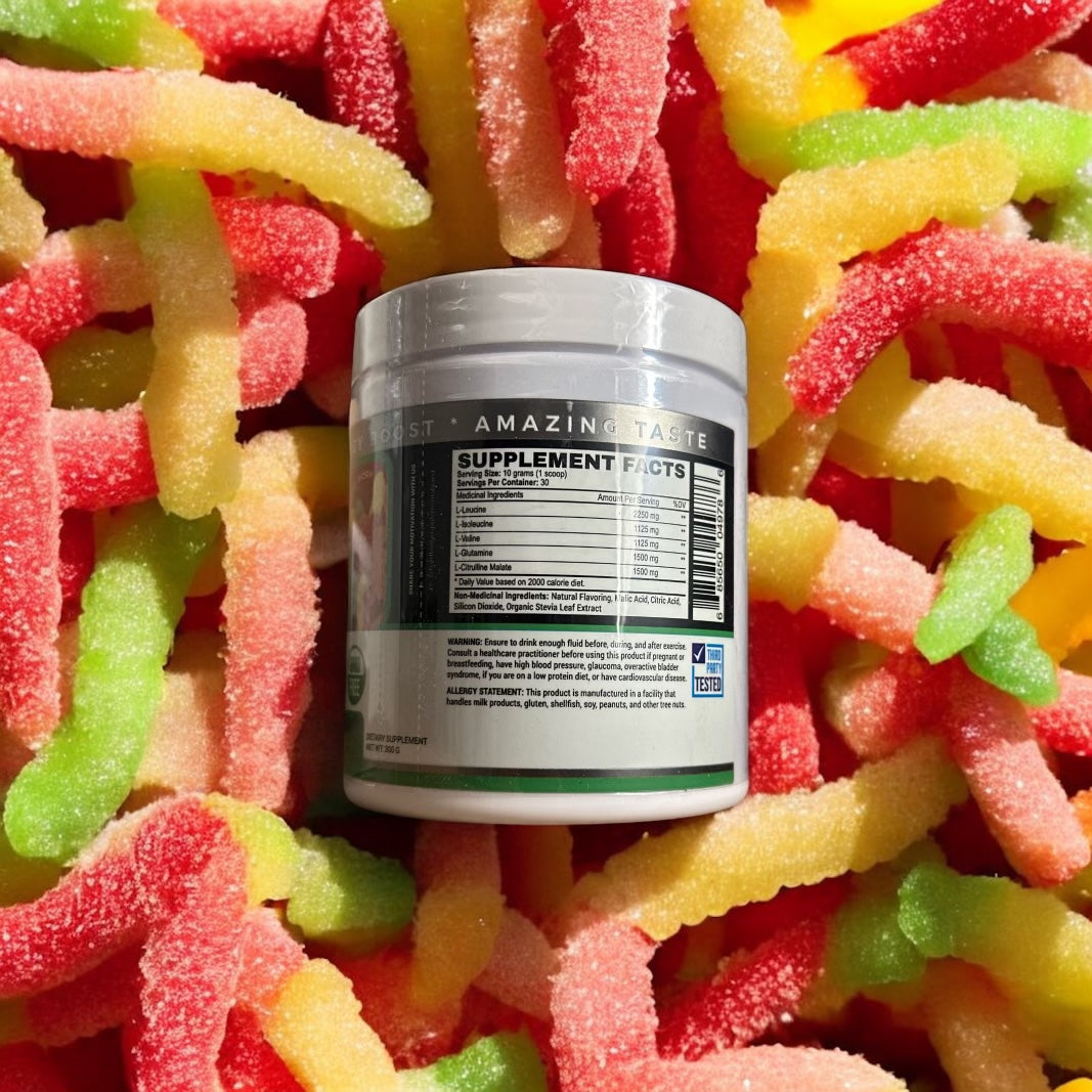 Hardbody supplements Super BCAA SOUR GUMMY WORM